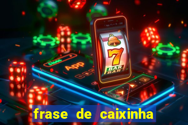 frase de caixinha de natal